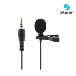 Micrófono de Solapa Discreto para Smartphone con Salida para Audífonos MOV-034 Steren