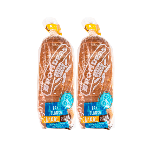 Pan Sándwich Blanco Brohders Bakery 2uds 670gr