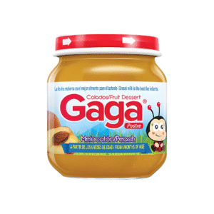 Compota sabor Melocotón Gaga 113gr