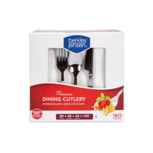 Cubiertos de Plástico Desechables Berkley Jensen 160uds
