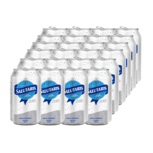 Agua Mineral Salutaris Lata 355ml 24Pack